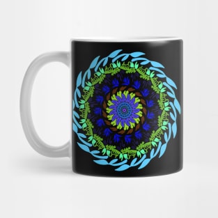 Colorful mandala art design Mug